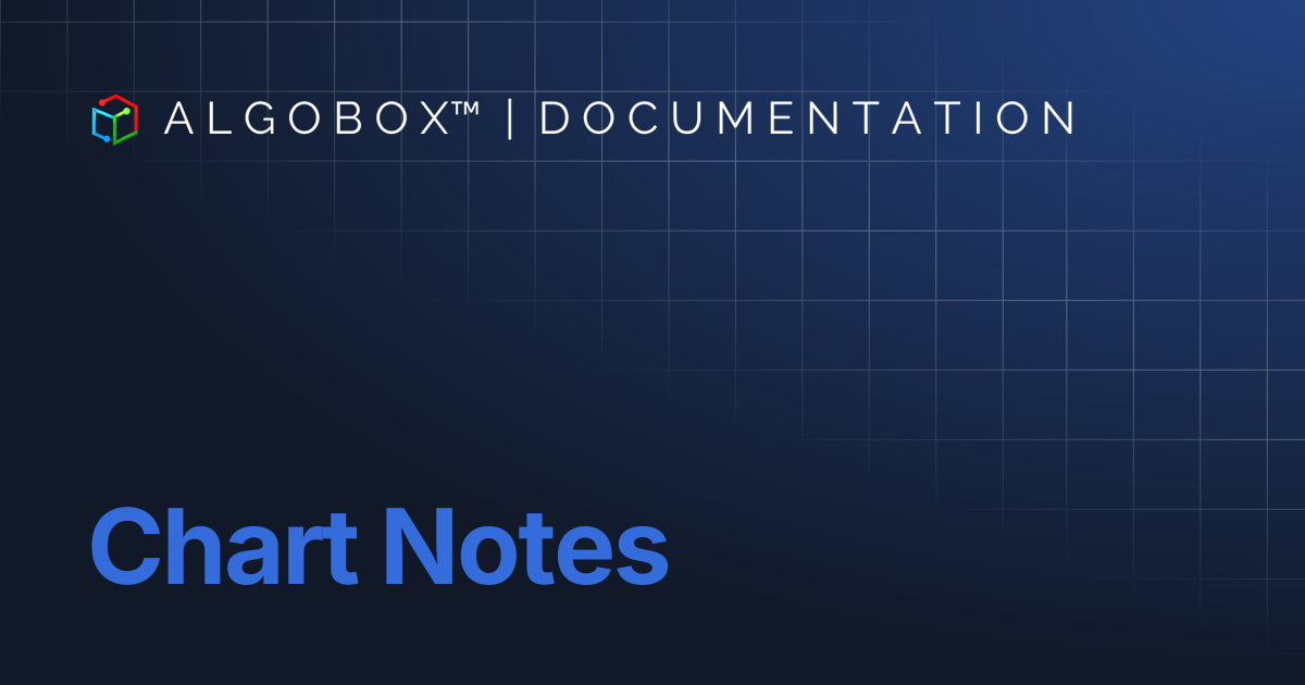 Chart Notes | AlgoBox™ Documentation